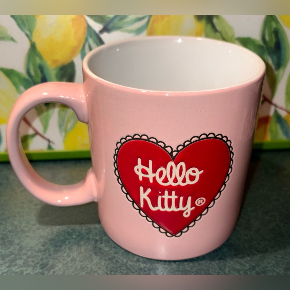 20oz Hello Kitty Pink Mug NEW - Picture 4 of 6